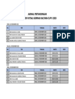 Jadwal Pertandingan