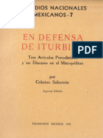 Celerino Salmeron - en Defensa de Iturbide