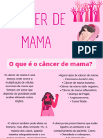 Trabalho Câncer de Mama