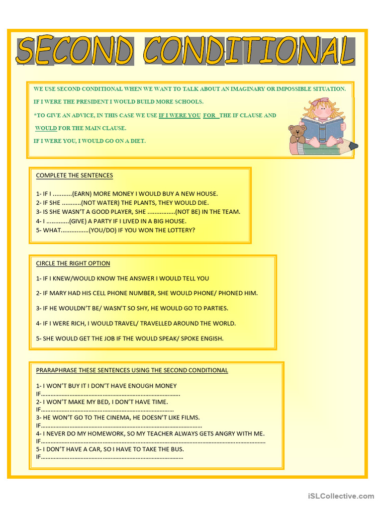 Understanding Second Conditional Usage | PDF | Sports & Recreation ...