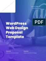 Htmlburger Wordpress Web Design Proposal