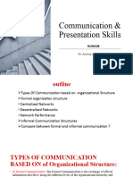 Communication & Presentation Skills