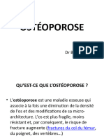 OSTÉOPOROSE