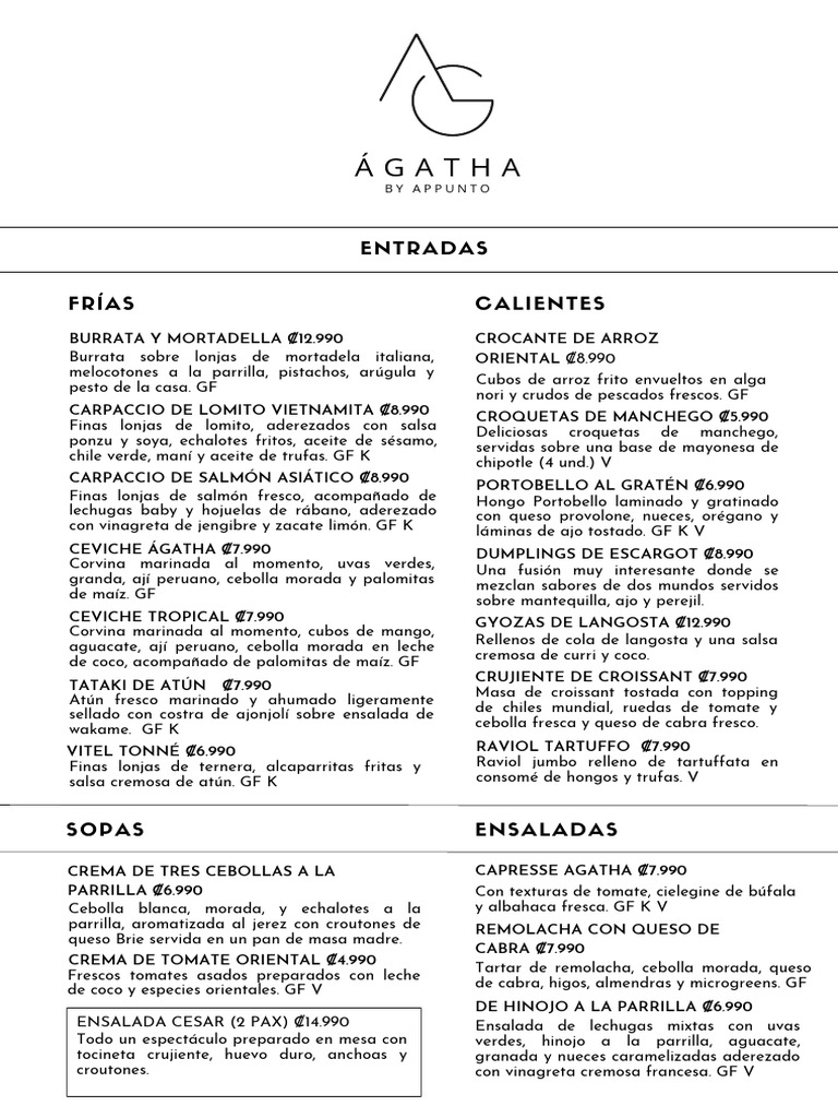 Dajslmdqqovop8wqlapj - Menu Cena Agatha (11x17) | PDF | Cocina, comidas ...