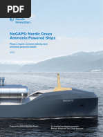 NoGAPS Report Commercialising Early Ammonia Powered Vessels