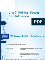 Lecture 7 - Politics