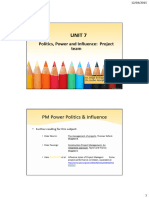 Unit 7 - Power and Politics Lecture - 2015 - 2 Slides
