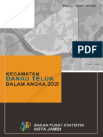 Kecamatan Danau Teluk Dalam Angka 2021