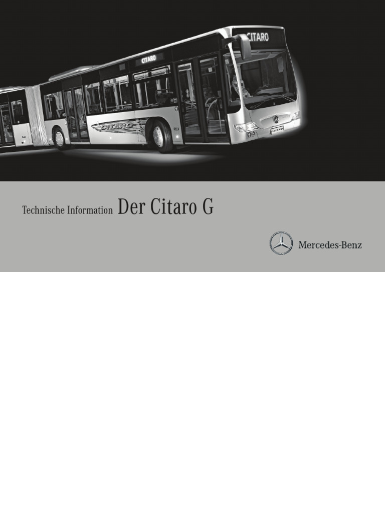 Techn - Info - Citaro - G - DE - Low (Erledigt) | PDF