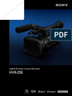 Hvr-Z5E: Digital HD Video Camera Recorder
