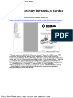 Bomag Machinery Bw120sl 5 Service Manual