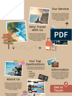 Travel Expedition Trifold Brochure