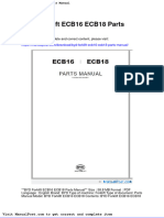 Byd Forklift Ecb16 Ecb18 Parts Manual