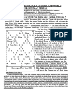 Astrologically New Year 2024 ? By DR. BHUWAN MOHAN, How Will It Be For India And Indian Citizens ? By Greatest Astrologer of India And World DR. BHUWAN MOHAN From Ranchi, Jharkhand, India.