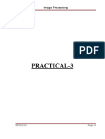 Practical-3: Image Processing