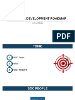 SOC Skill Development Roadmap 
