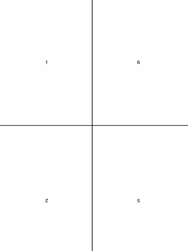 A6 Zine Folding Instructions PDF