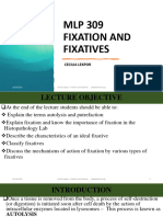 FIXATION AND FIXATIVES - (Weekend and Evening)