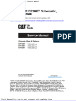 Cat Forklift Ep20kt Schematic Service Manual