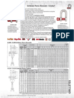 Ficha Tecnica Grillete G210 - G209 Crosby