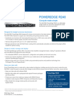 Poweredge r240 Spec Sheet