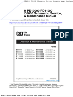 Cat Forklift Pd10000 Pd11000 Pd12000 Pd8000 Schematic Service Operation Maintenance Manual