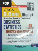 Business Statistics BCom Notes | PDF