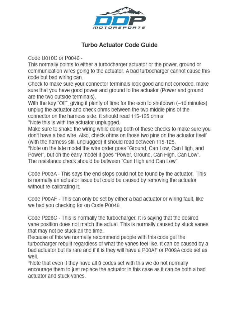 Actuator Guide | PDF