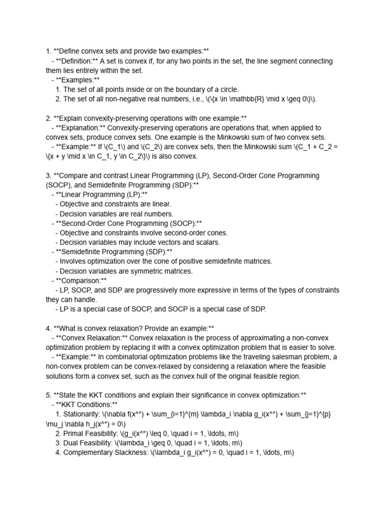 2 Marks Questions | PDF | Mathematical Optimization | Algorithms And ...