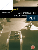 Le pendu de Saint-Pholien - Simenon,Georges