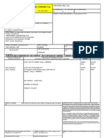 MSC Shipping Bill Details