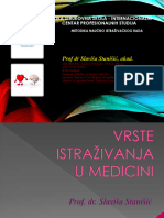 1. Prof Stanisic Vrste Istrazivanja