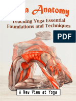 Yoga Anatomy Teaching Yoga Essential Foundations and Techniques - A New View at Yoga Poses-1