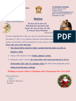Notice (Christmas)