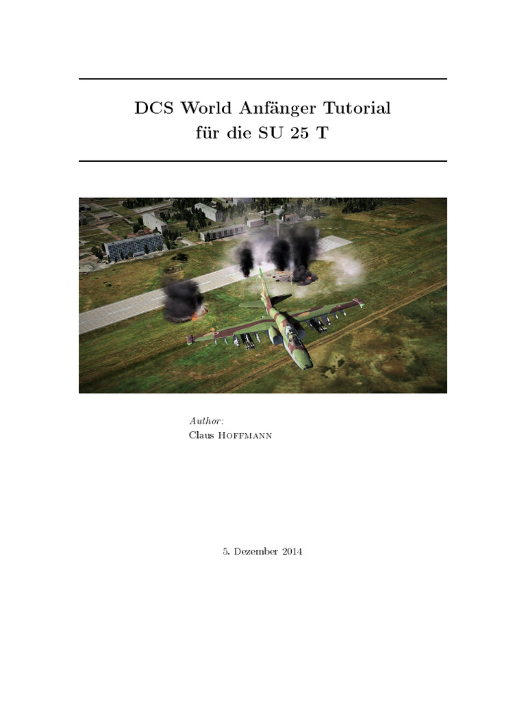 Dcs Su25t Tutorial v0.91 | PDF