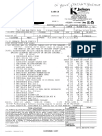 Engine Replacement Work Order at 187000 KM