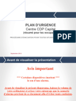 Plan D'Urgence: Centre CDP Capital