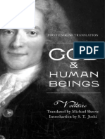 God and Human Beings - Voltaire