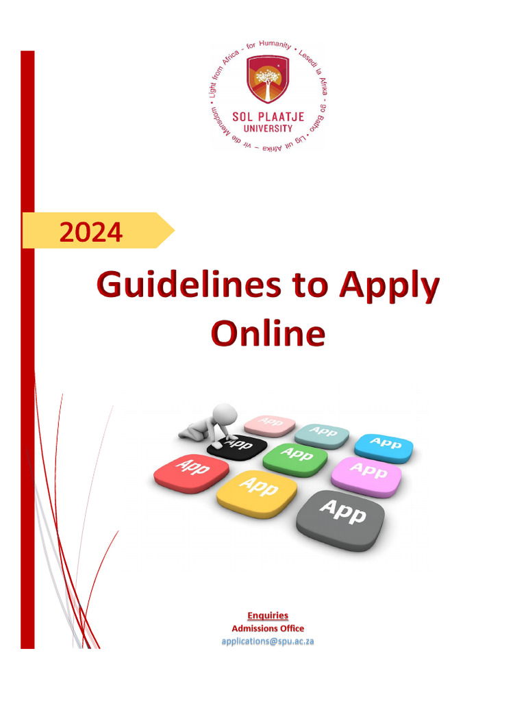 Guidelines To Apply Online 2024 PDF
