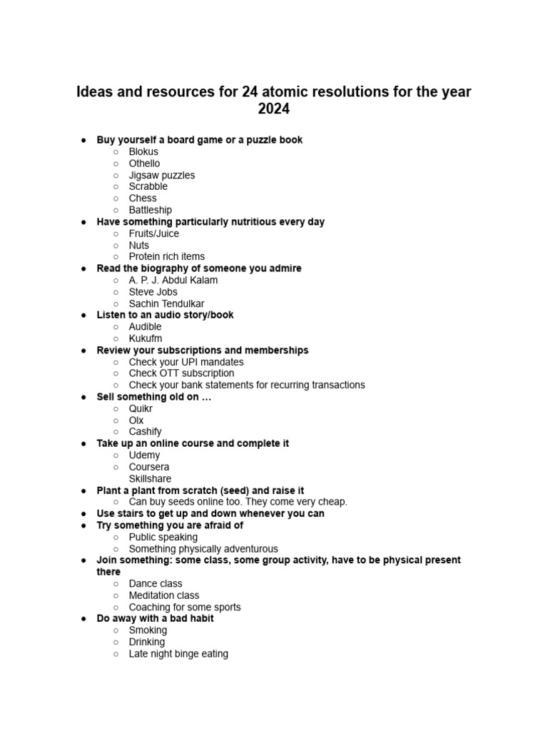 2024 Ideas PDF