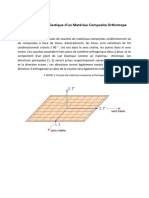 Chap 5 Comportement Élastique D'un Composite Orthotrope