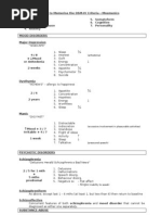 Download DSM-IV Criteria Mnemonics by leonyap SN69584773 doc pdf