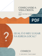 Cadetes - Verdadeira Vida - Qual É o Meu Lugar Na Igreja Local