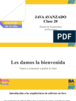 JAVA AVANZADO Clase 20