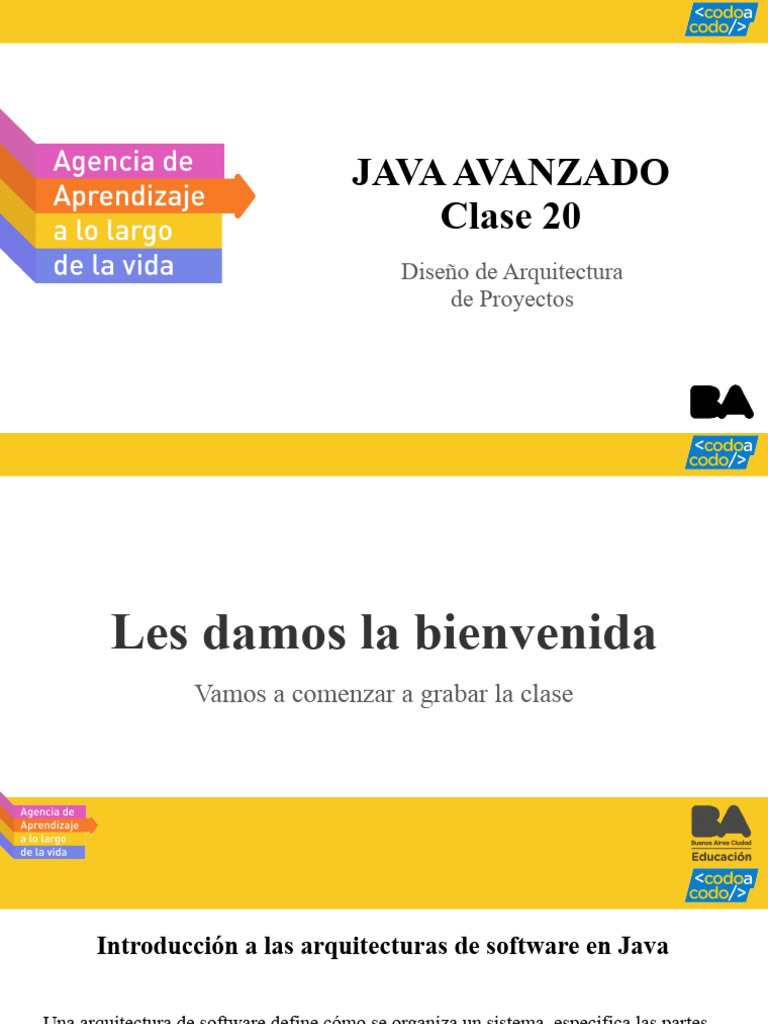 Arquitecturas de Software en Java | PDF | Software | Arquitectura ...