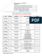 Comunicado 211-23 - Cronograma Titularizaciones Interinas 2024