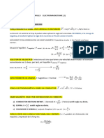 Fòrmules Electromagnetisme (I)