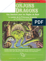 D&D 1 - B3 - Le Palais de La Princesse Argenta