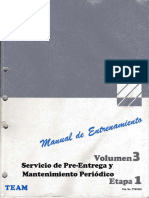 1-3 Servicio de Pre-Entrega & Mantenimiento Periódico