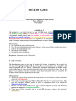 Chapter 8 - Paper Publication Skeleton